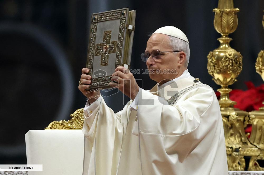 Pope Leo XIV Celebrates New Year's Day Mass - Vatican