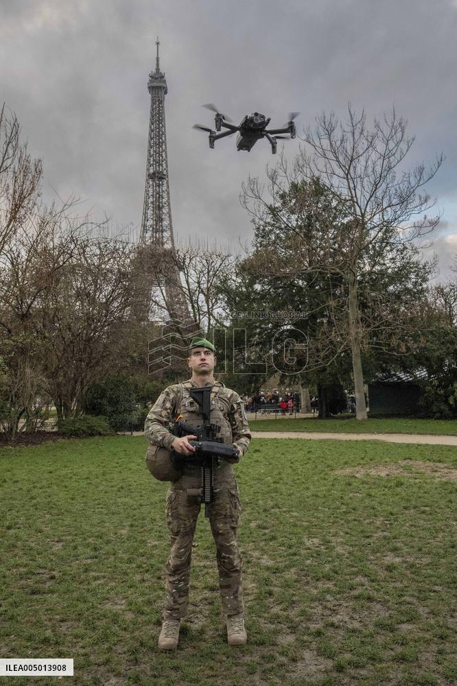French army drone pilot - Paris