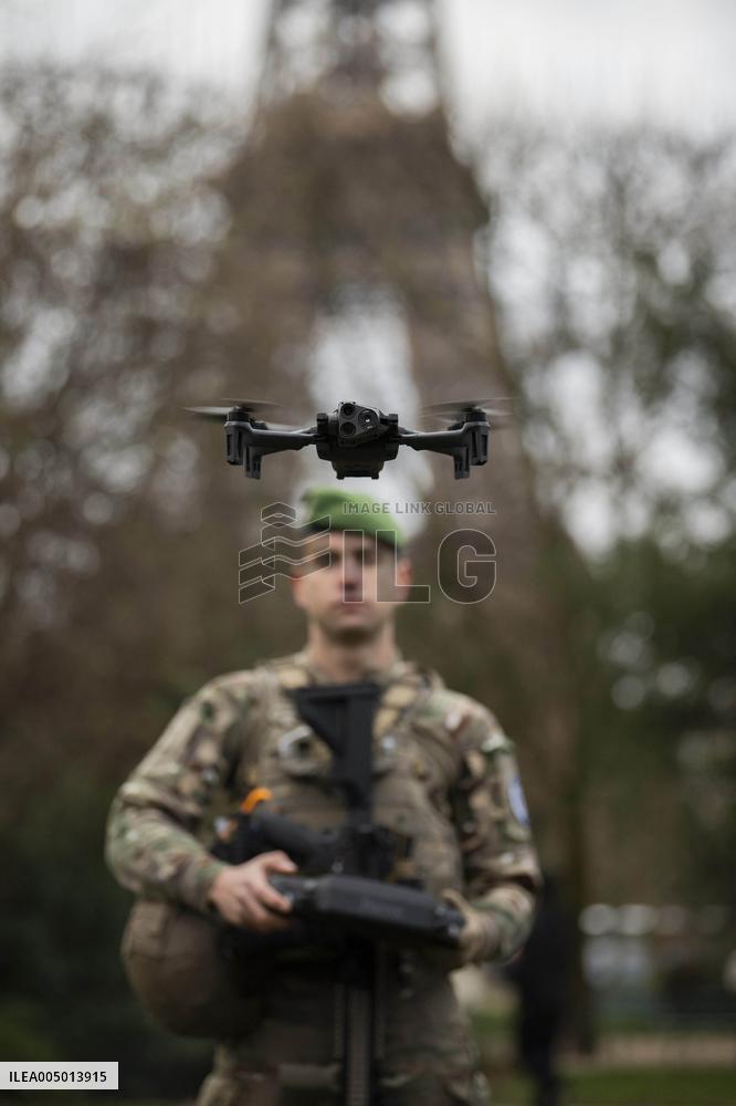 French army drone pilot - Paris