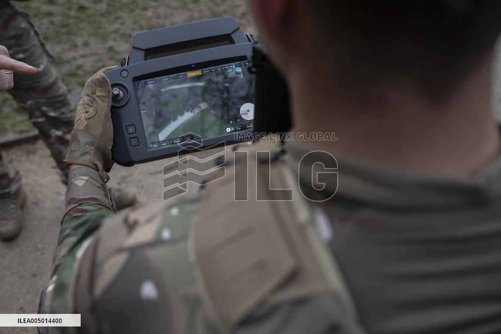 Sentinelle mission in front of the Eiffel Tower in Paris