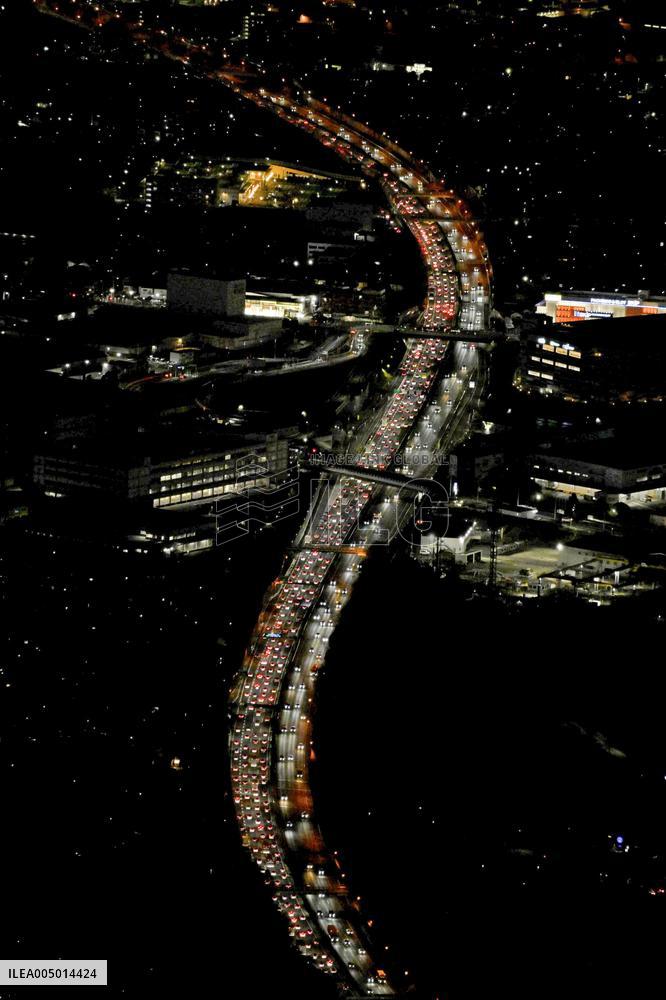 Return rush of New Year travelers in Japan