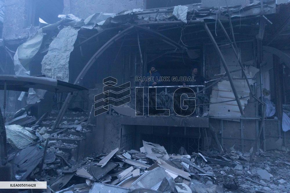 Russian Forces Strike Residential Areas Of Kharkiv - Ukraine