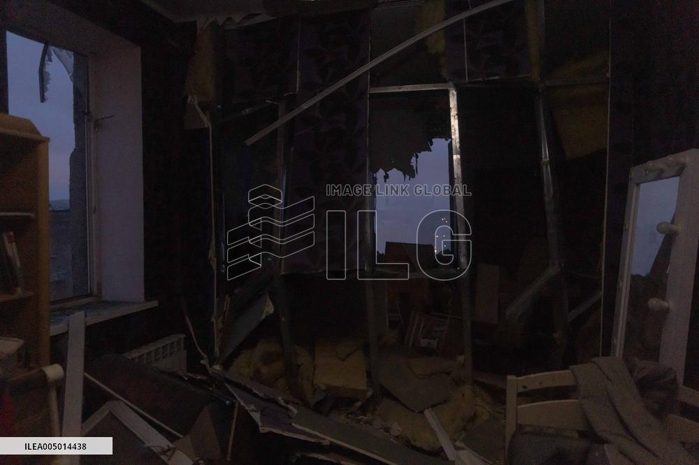 Russian Forces Strike Residential Areas Of Kharkiv - Ukraine