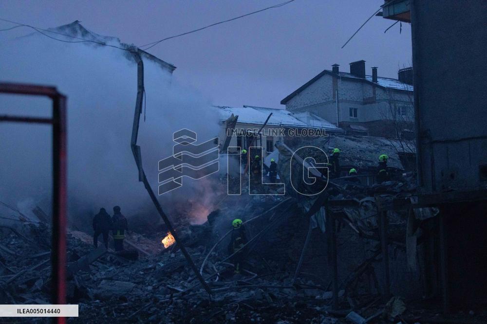 Russian Forces Strike Residential Areas Of Kharkiv - Ukraine