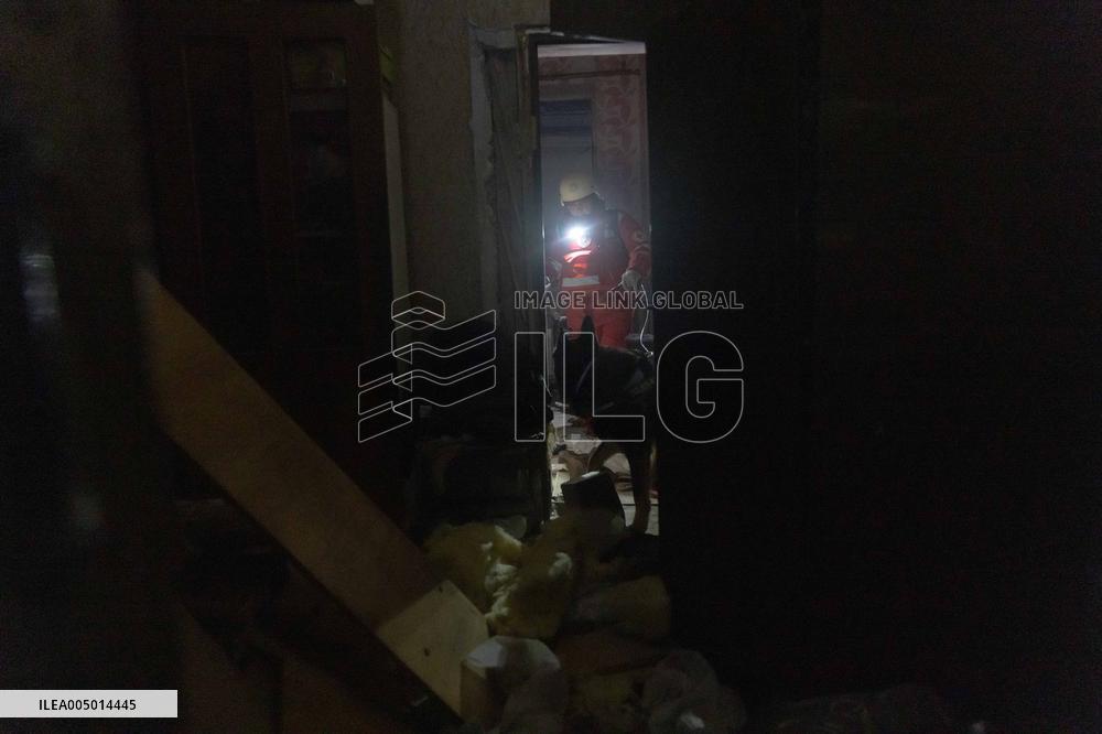 Russian Forces Strike Residential Areas Of Kharkiv - Ukraine