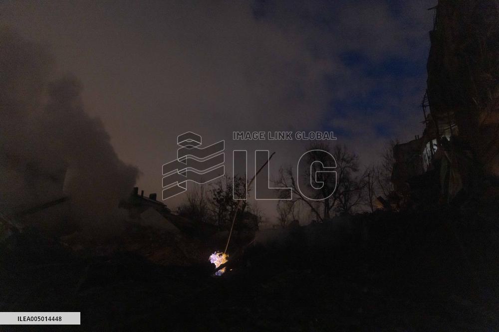 Russian Forces Strike Residential Areas Of Kharkiv - Ukraine