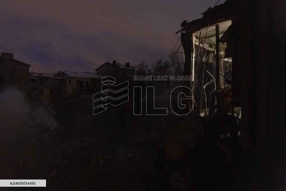 Russian Forces Strike Residential Areas Of Kharkiv - Ukraine