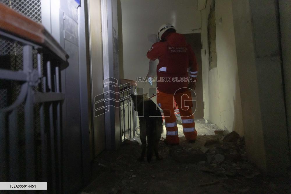 Russian Forces Strike Residential Areas Of Kharkiv - Ukraine