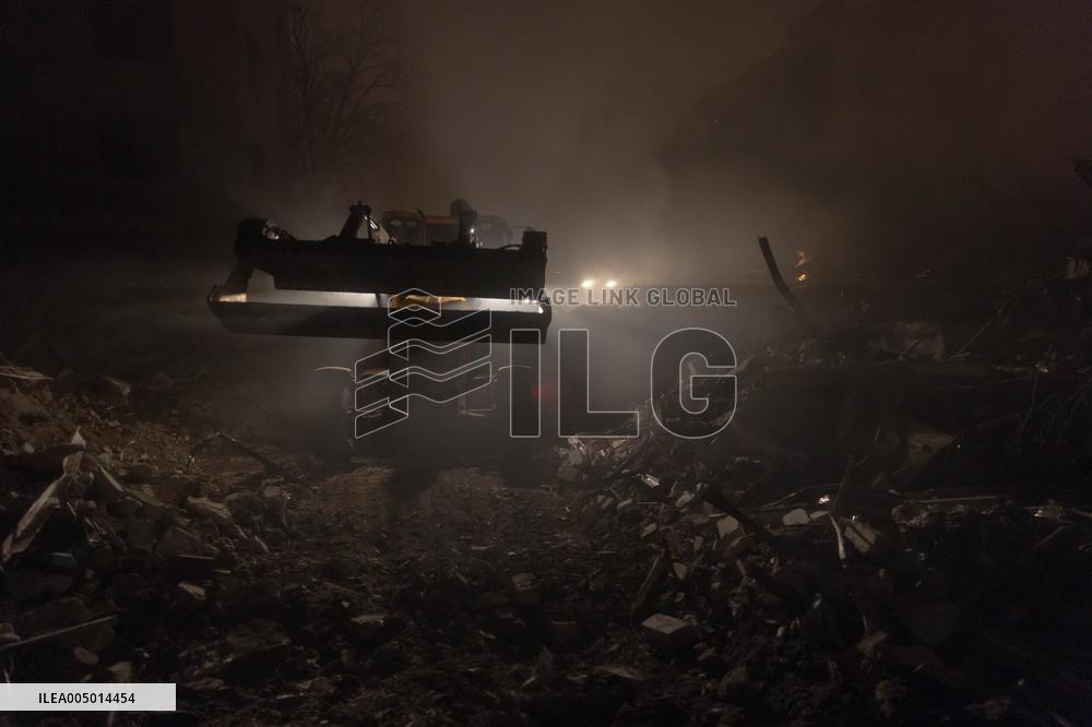 Russian Forces Strike Residential Areas Of Kharkiv - Ukraine