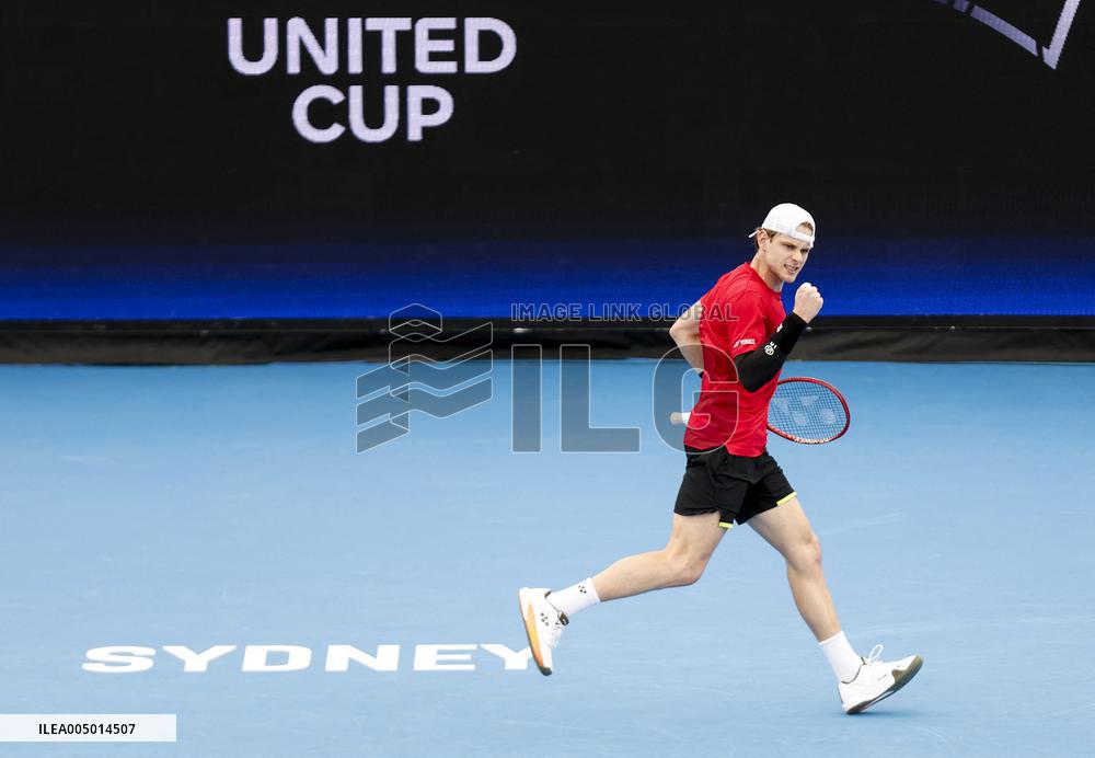 AUS 2026 United Cup Tennis Tournament - Men's Single
