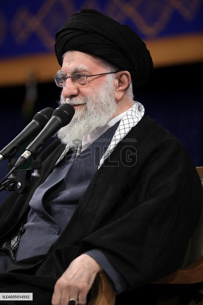 Iran's Supreme Leader Ayatollah Ali Khamenei - Tehran