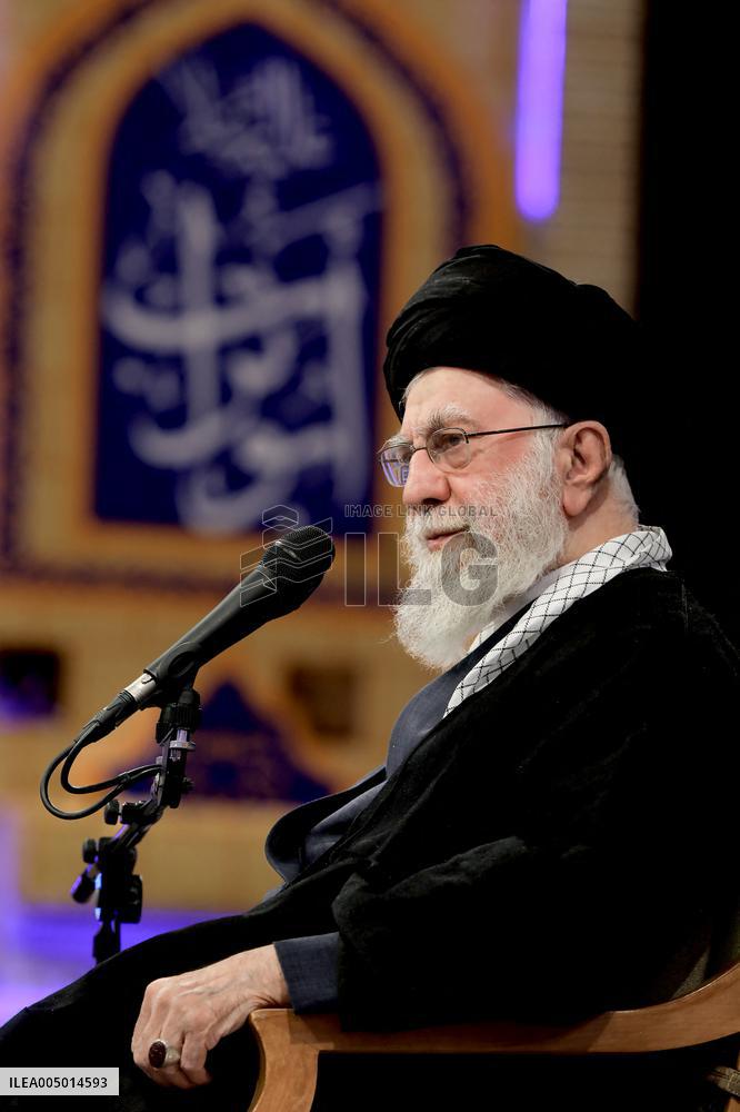 Iran's Supreme Leader Ayatollah Ali Khamenei - Tehran
