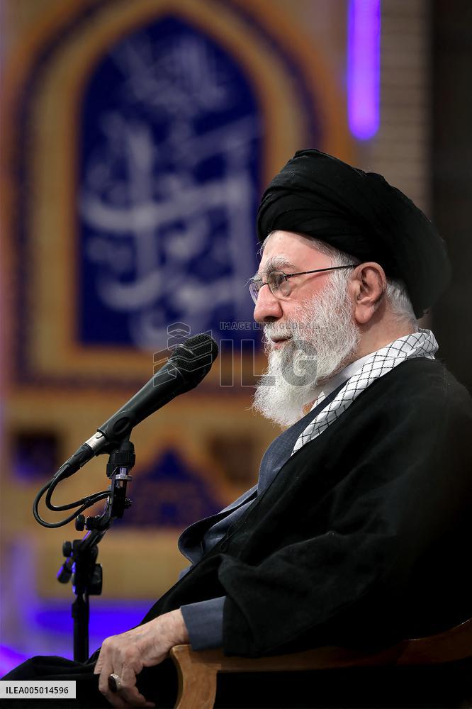 Iran's Supreme Leader Ayatollah Ali Khamenei - Tehran