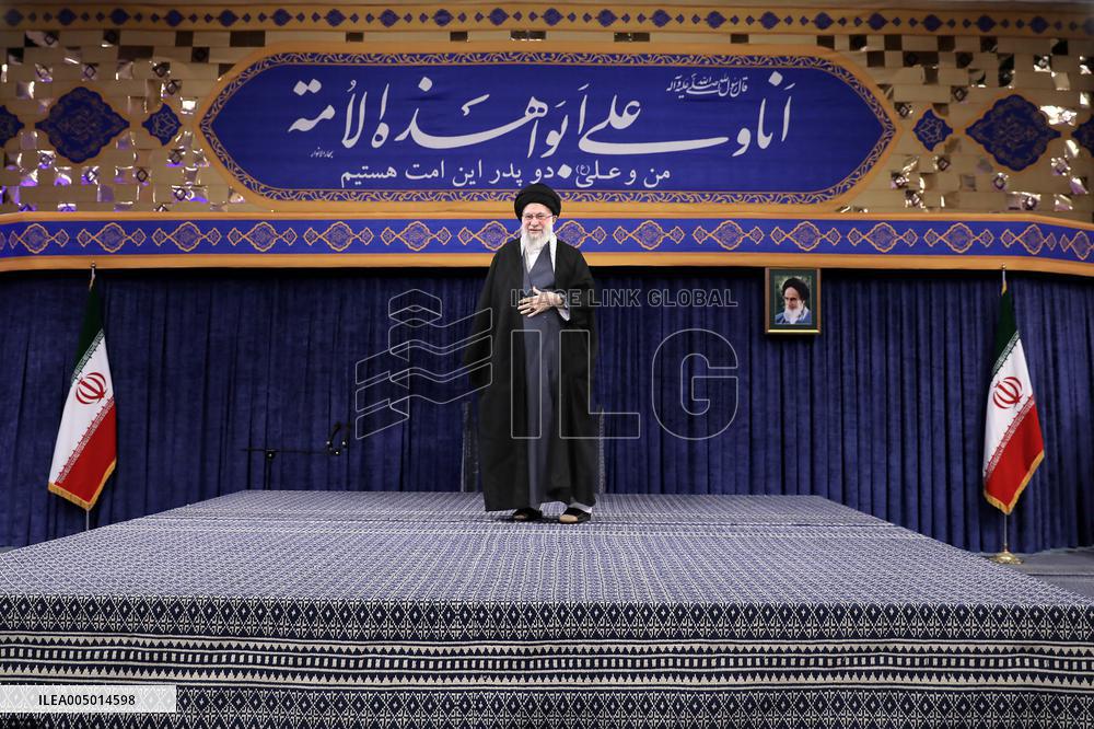 Iran's Supreme Leader Ayatollah Ali Khamenei - Tehran