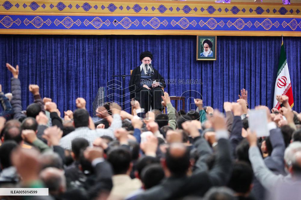 Iran's Supreme Leader Ayatollah Ali Khamenei - Tehran