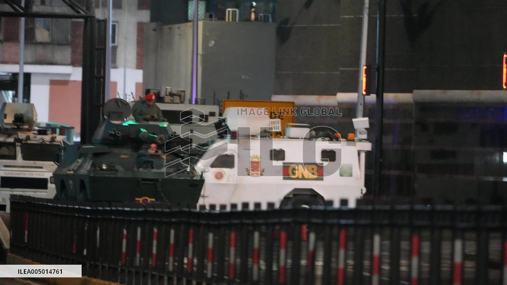 US Launches Strikes On Venezuela And Captures President Maduro - Caracas