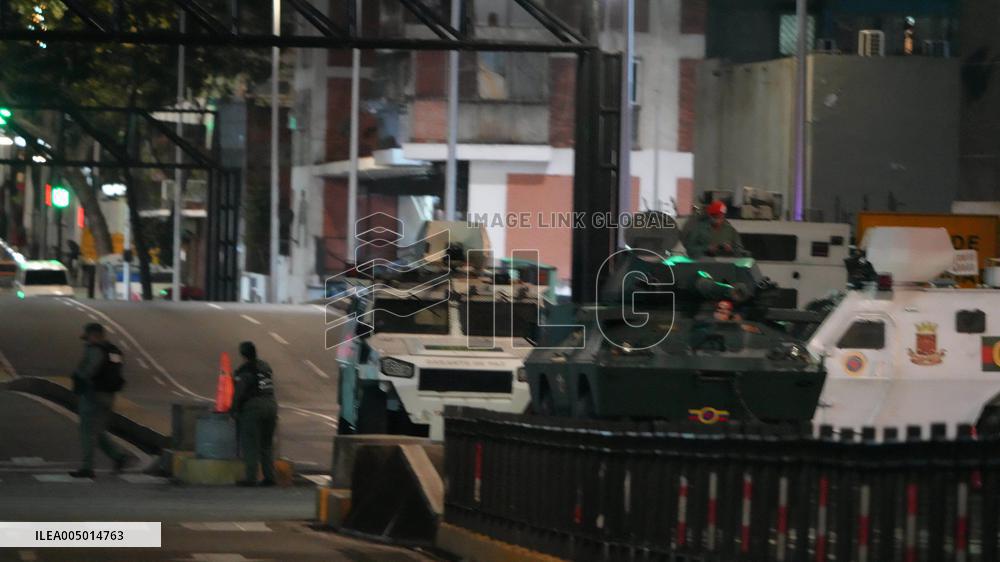 US Launches Strikes On Venezuela And Captures President Maduro - Caracas