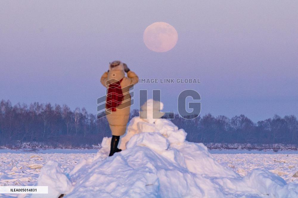 Wolf Moon Supermoon - China