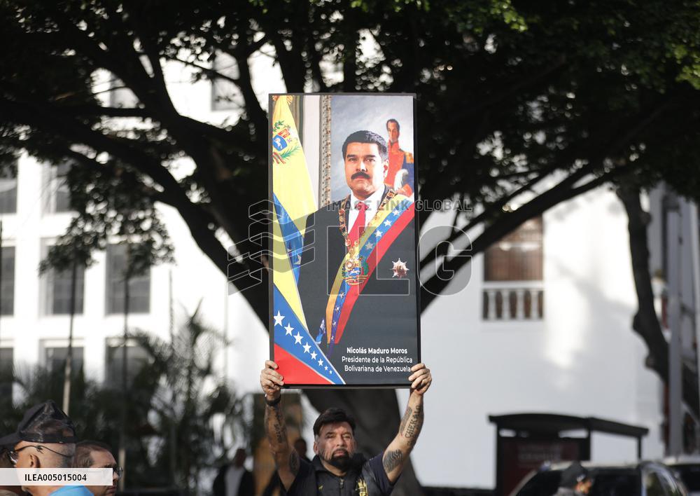 Protests Against US Capture Of Maduro - Caracas