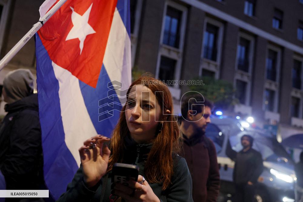 Rome Protests Against US Capture Of Maduro - Italy