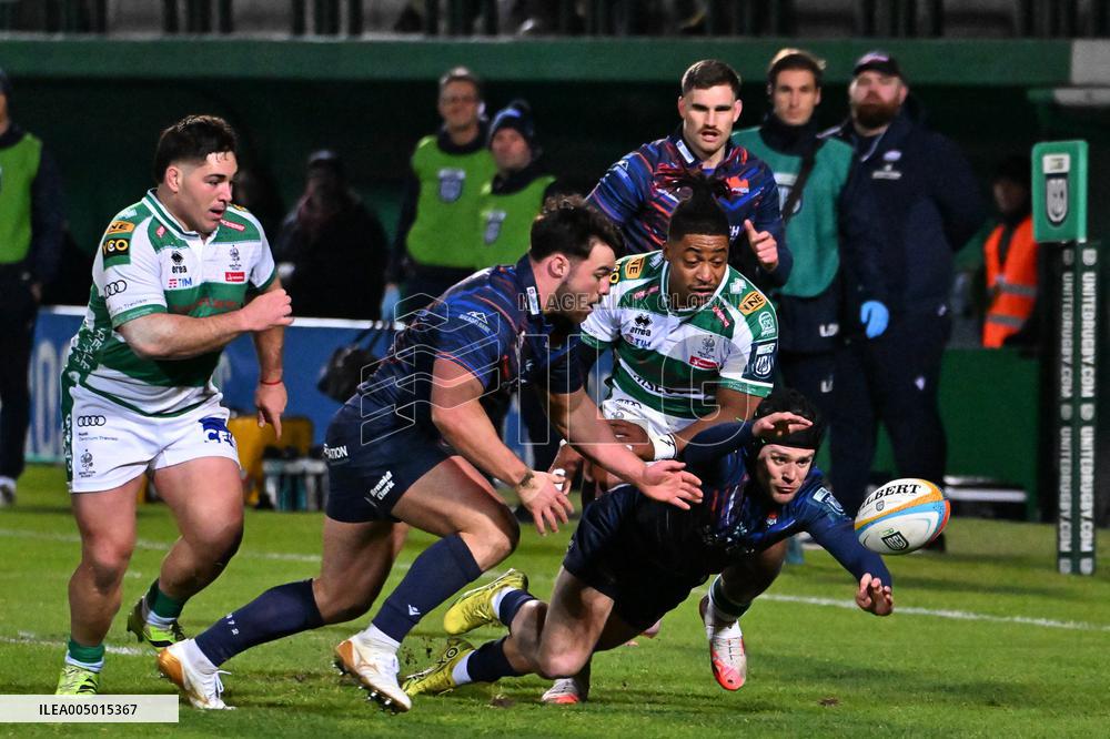 RUGBY - URC Rugby - Benetton Rugby vs Edinburgh Rugby