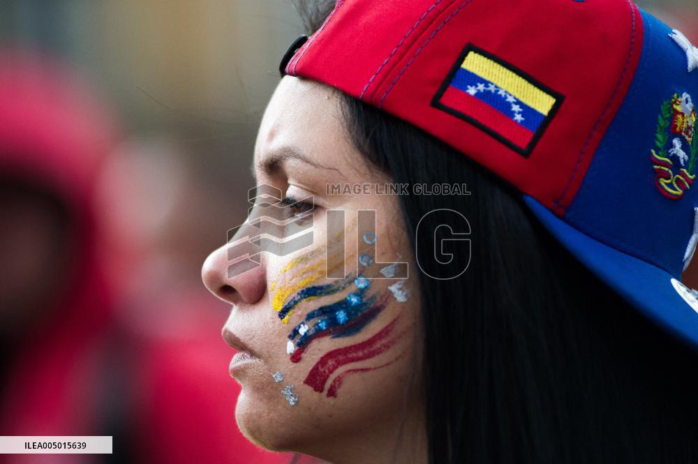 Venezuela Crisis Demonstrations in Colombia