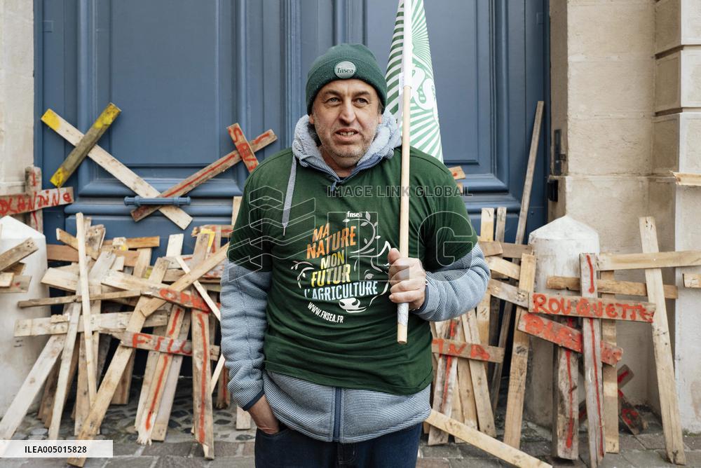 Action By The Inter-Union Group Of Farmers In Toulouse