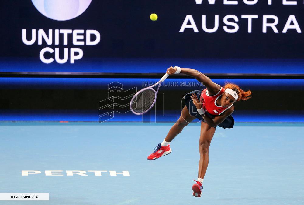 2026 United Cup Tennis Tournament - Women's Single