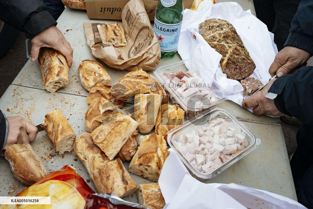 Action By The Inter-Union Group Of Farmers In Toulouse