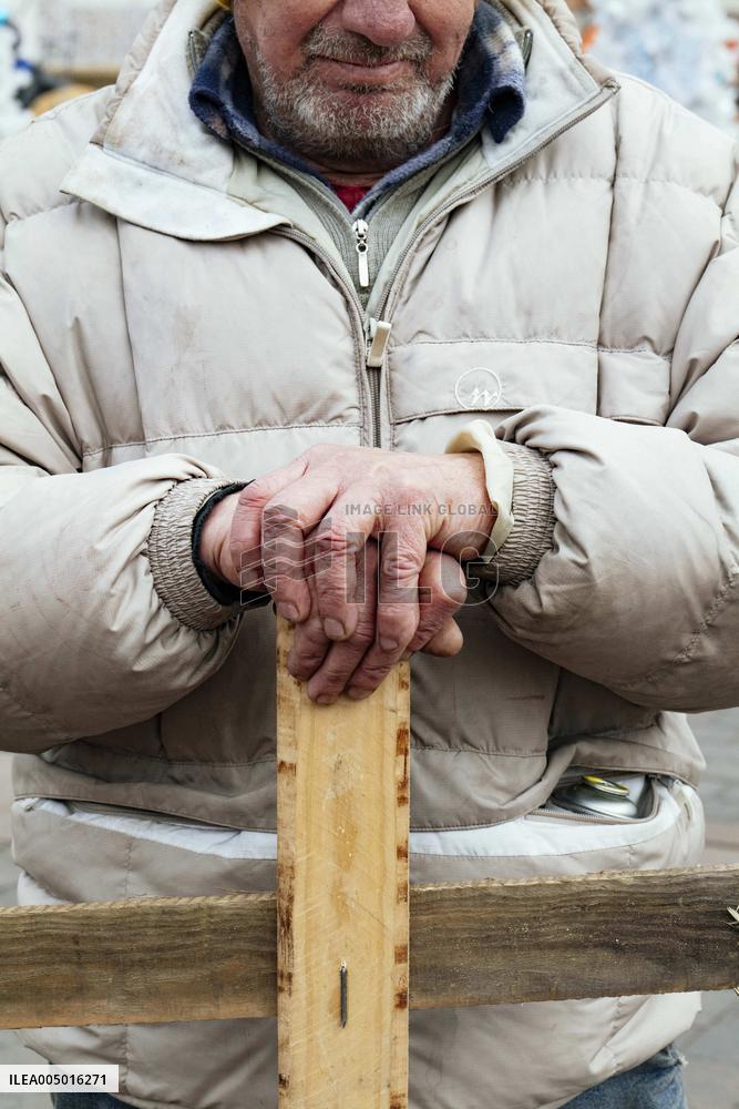 Action By The Inter-Union Group Of Farmers In Toulouse