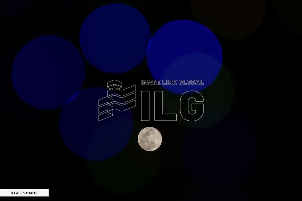 Wolf Moon Supermoon - India