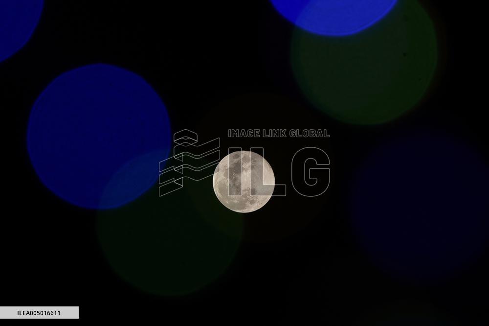 Wolf Moon Supermoon - India