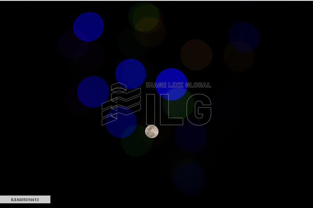 Wolf Moon Supermoon - India