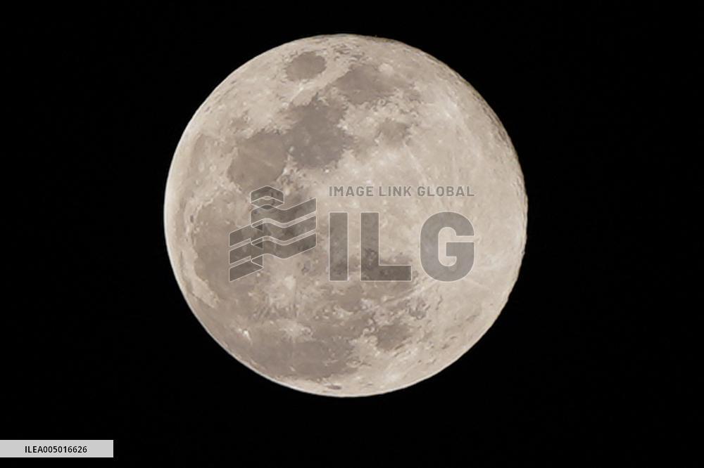 Wolf Moon Supermoon - India