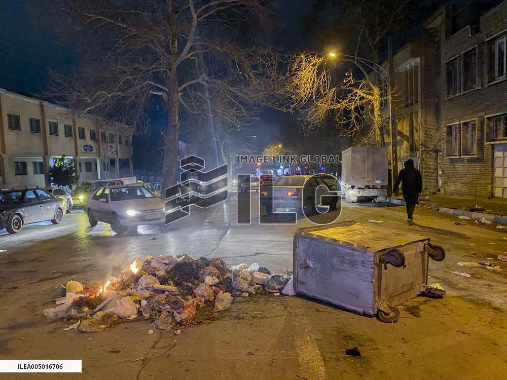 Protest in Iran - Hamedan