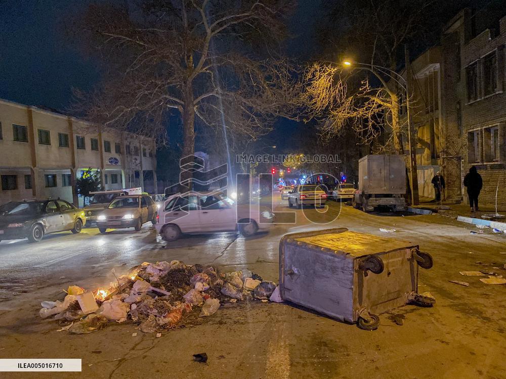 Protest in Iran - Hamedan