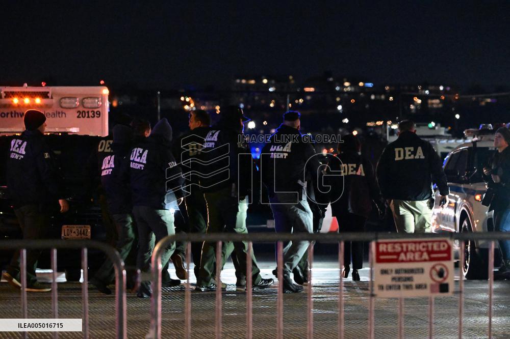 Maduro Arrival in Manhattan