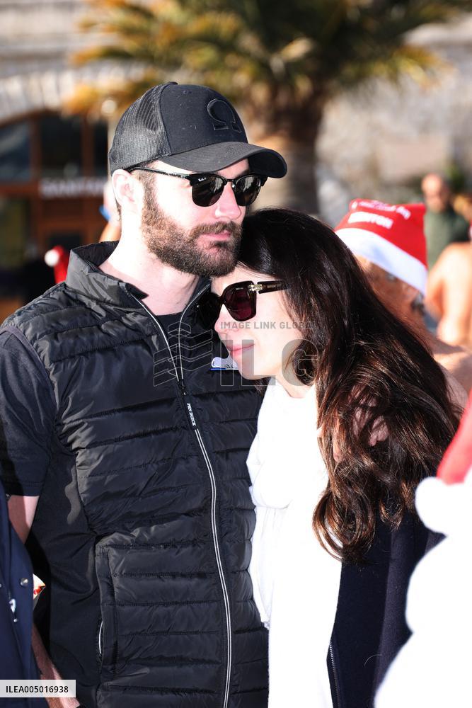 Louis Sarkozy in Menton For New Year’s Day Dip - France
