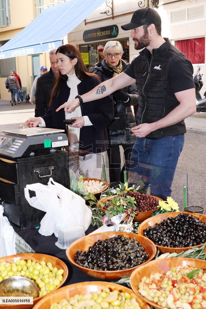 Louis Sarkozy in Menton For New Year’s Day Dip - France