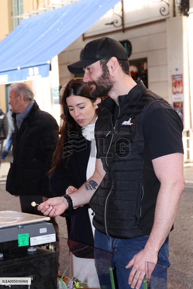 Louis Sarkozy in Menton For New Year’s Day Dip - France