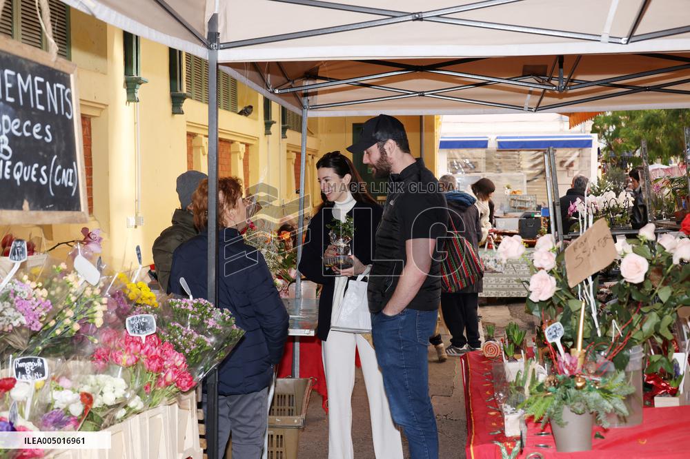 Louis Sarkozy in Menton For New Year’s Day Dip - France