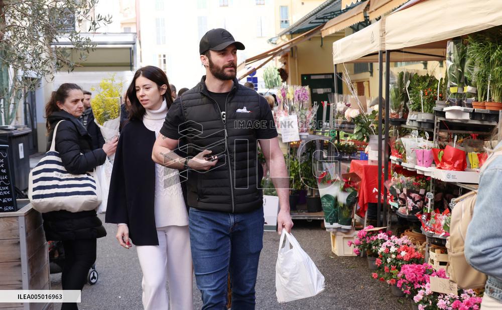 Louis Sarkozy in Menton For New Year’s Day Dip - France