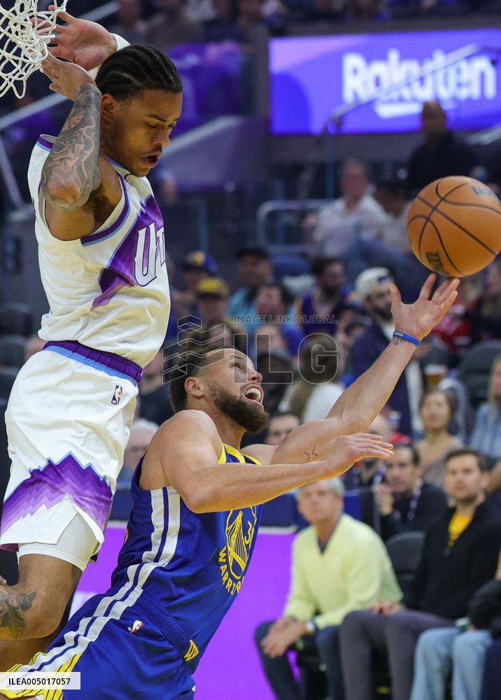 NBA - Warriors vs Jazz - LA