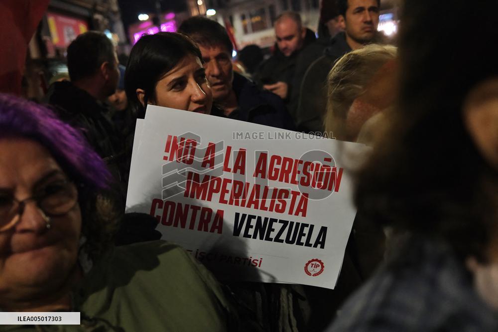 Istanbul Protests Against US Capture Of Maduro - Turkey