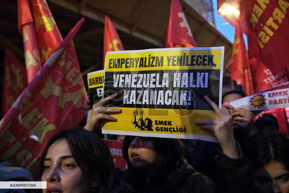 Istanbul Protests Against US Capture Of Maduro - Turkey