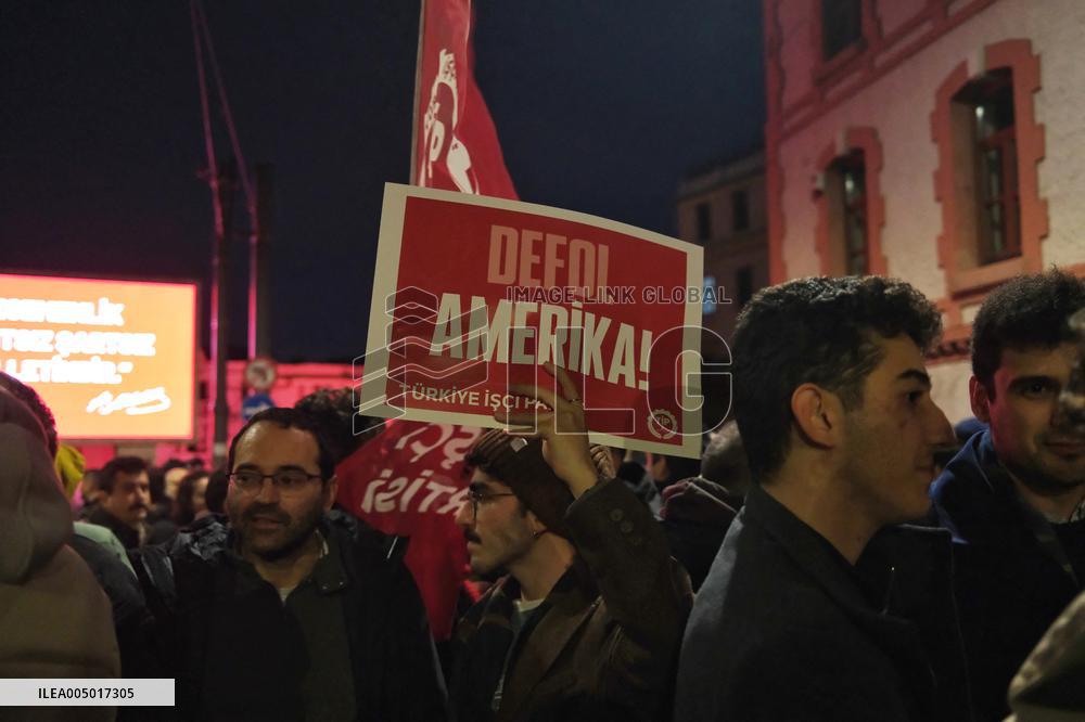 Istanbul Protests Against US Capture Of Maduro - Turkey