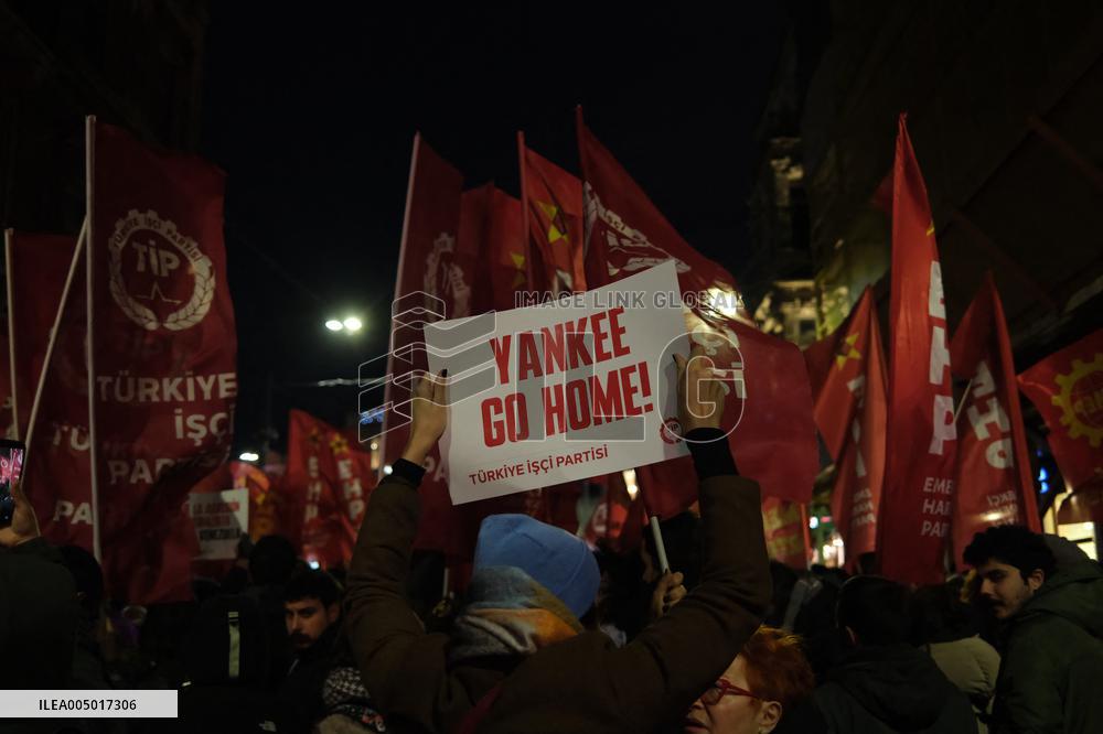 Istanbul Protests Against US Capture Of Maduro - Turkey