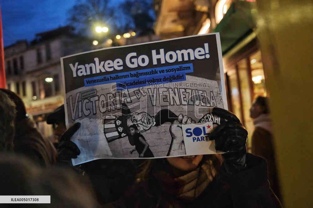 Istanbul Protests Against US Capture Of Maduro - Turkey