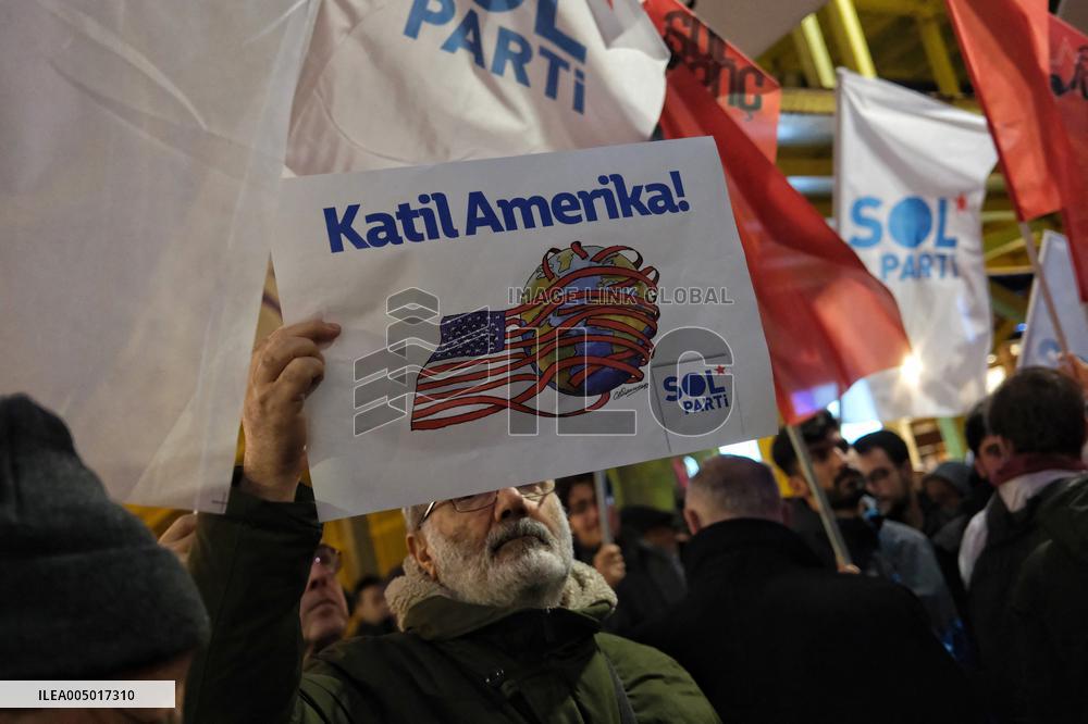 Istanbul Protests Against US Capture Of Maduro - Turkey