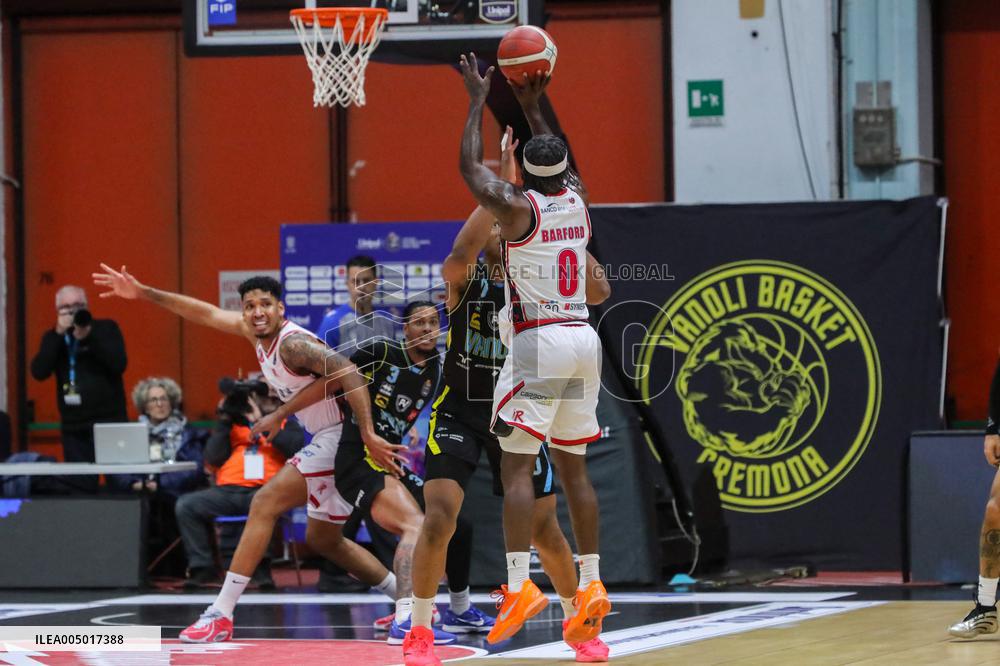 BASKET - Serie A - Vanoli Basket Cremona vs Una Hotels Reggio Emilia